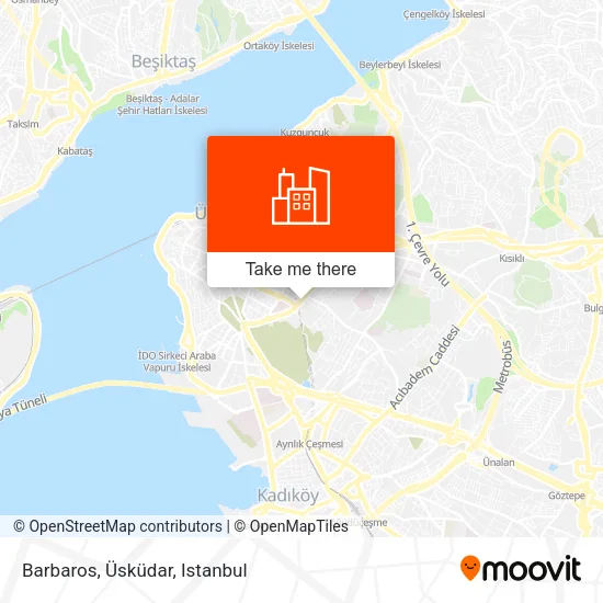 Barbaros, Üsküdar map