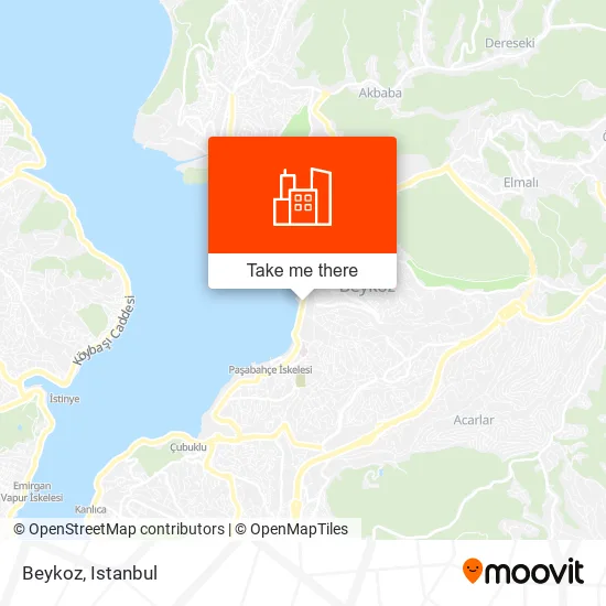 Beykoz map