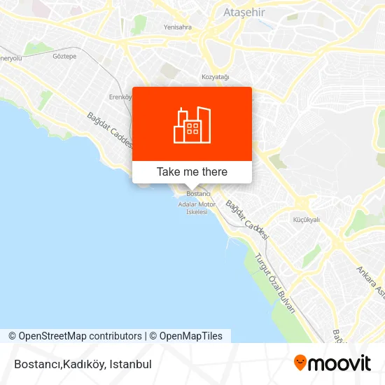 Bostancı,Kadıköy map