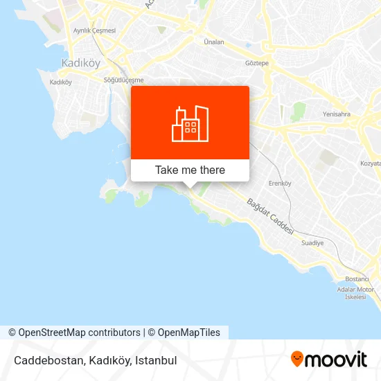 Caddebostan, Kadıköy map
