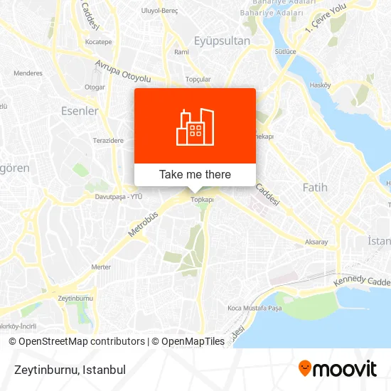 Zeytinburnu map