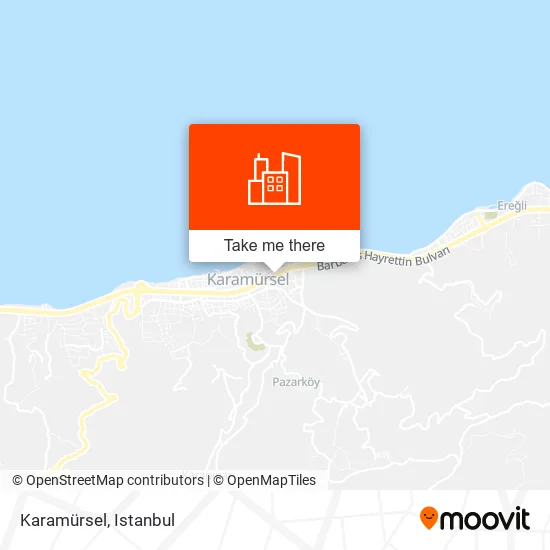 Karamürsel map