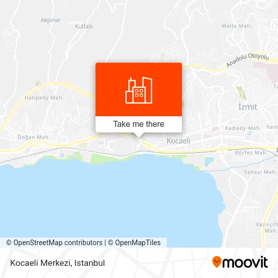 Kocaeli Merkezi map