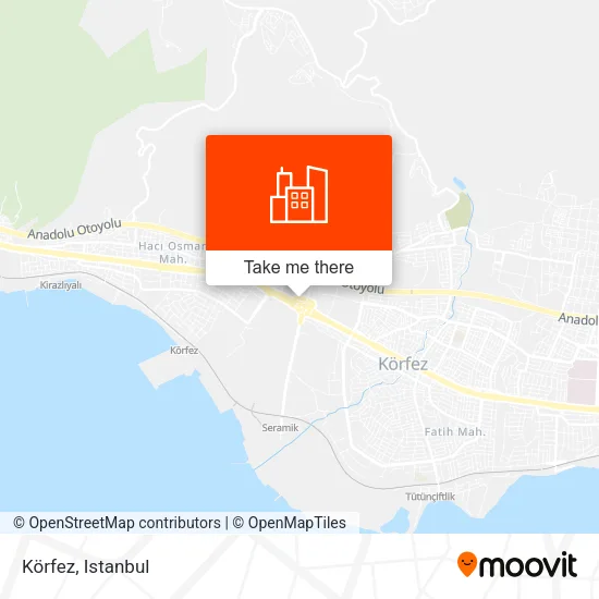 Körfez map