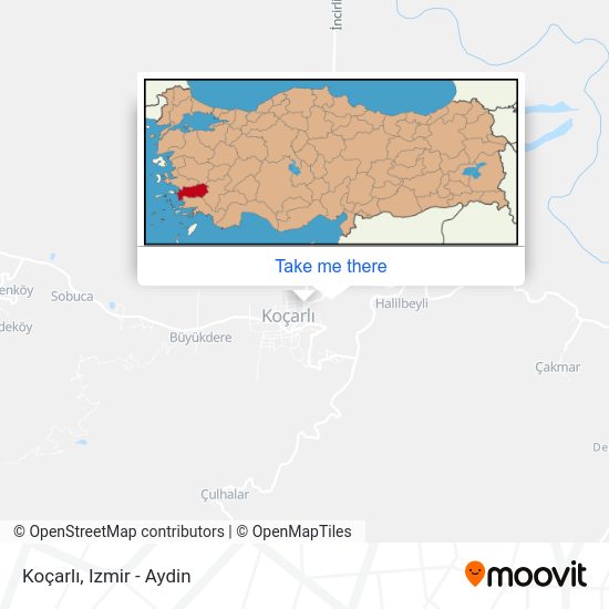 Koçarlı map