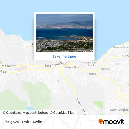 Balçova map