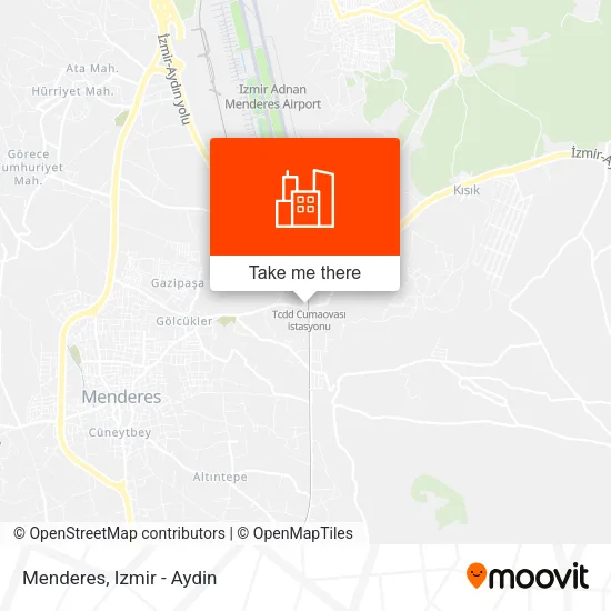 Menderes map
