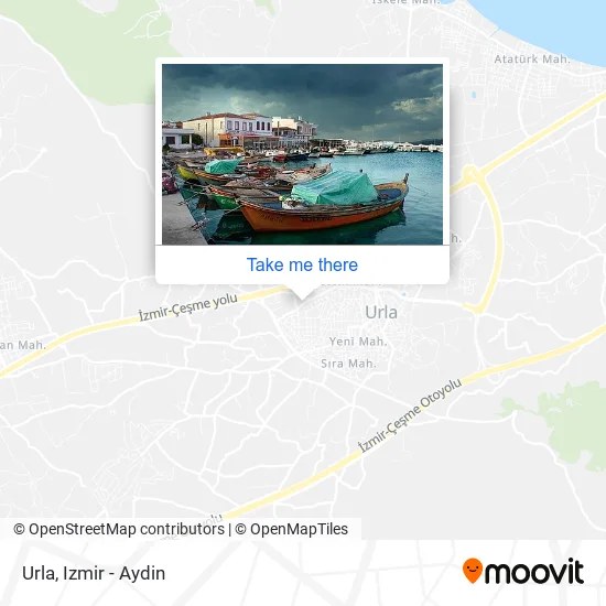 Urla map