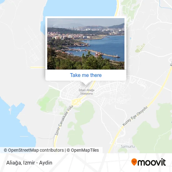 Aliağa map