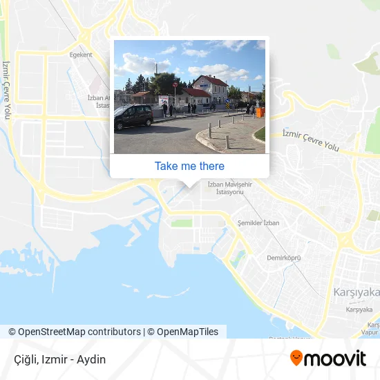 Çiğli map