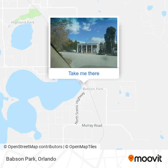 Babson Park map