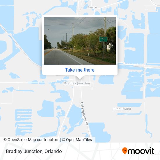 Bradley Junction map