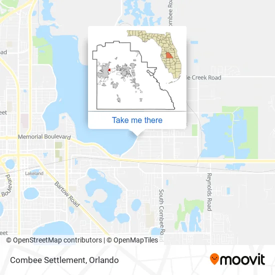 Combee Settlement map