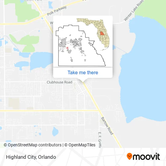 Highland City map