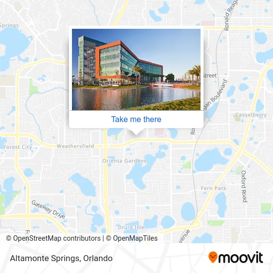 Altamonte Springs map