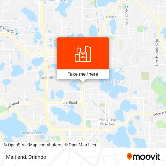 Maitland map