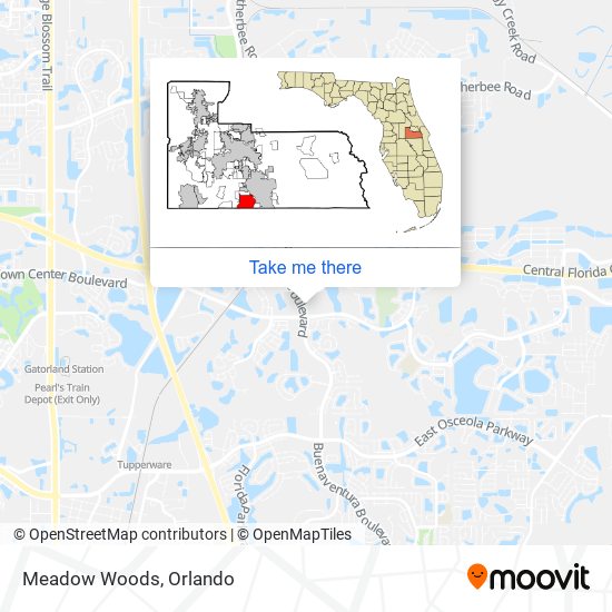 Meadow Woods map