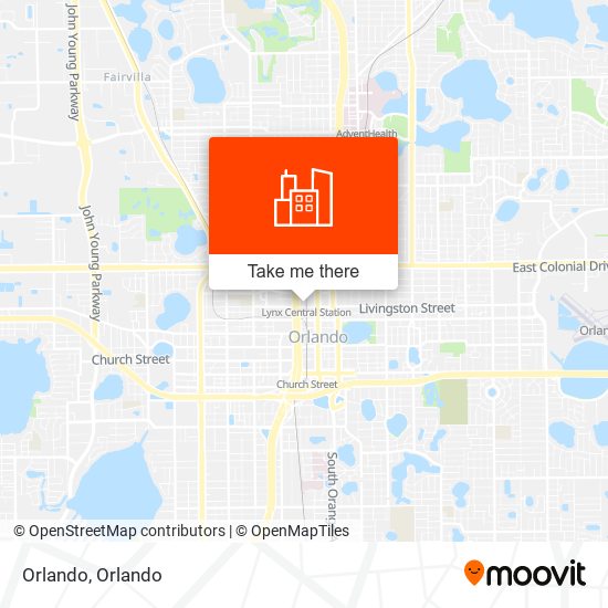 Orlando map