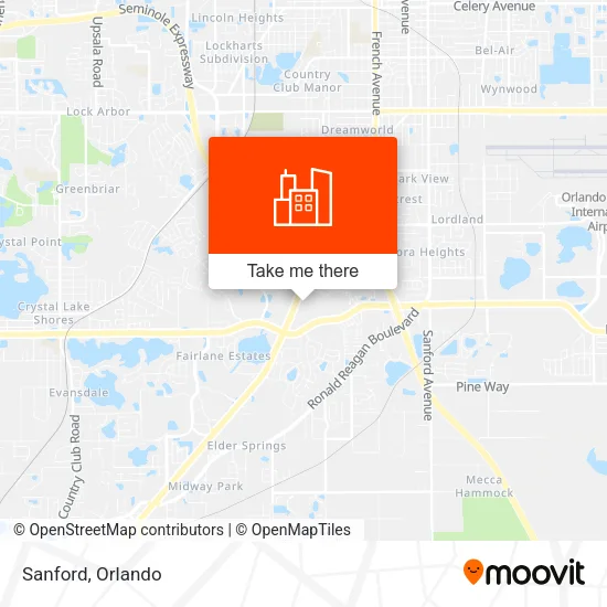 Sanford map