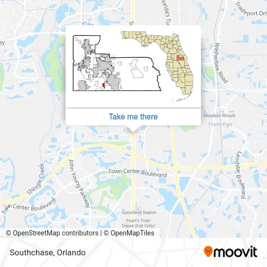 Southchase map
