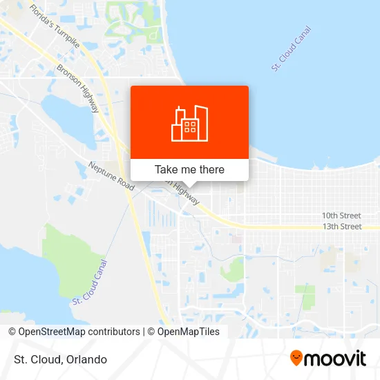 St. Cloud map