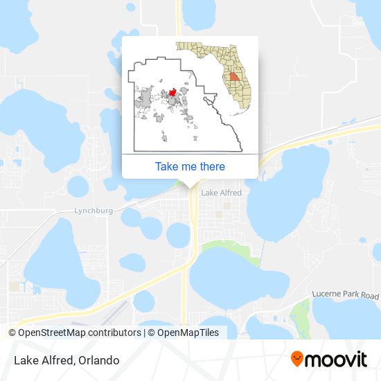Mapa de Lake Alfred