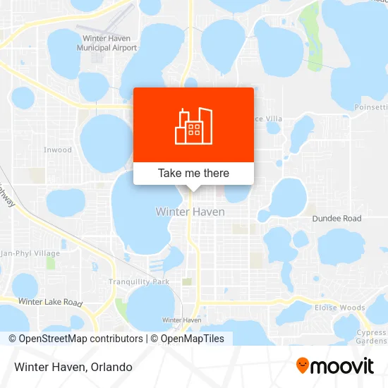 Winter Haven map