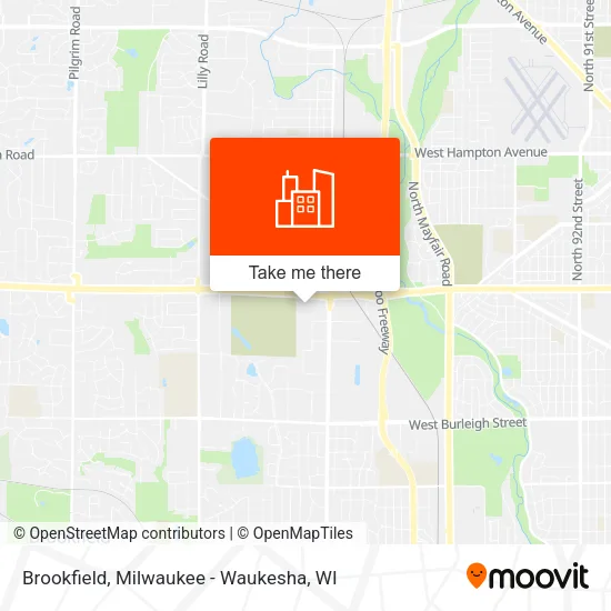 Brookfield map