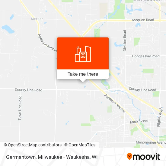 Germantown map