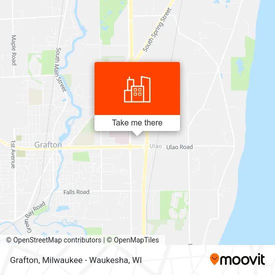 Grafton map
