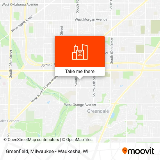 Greenfield map