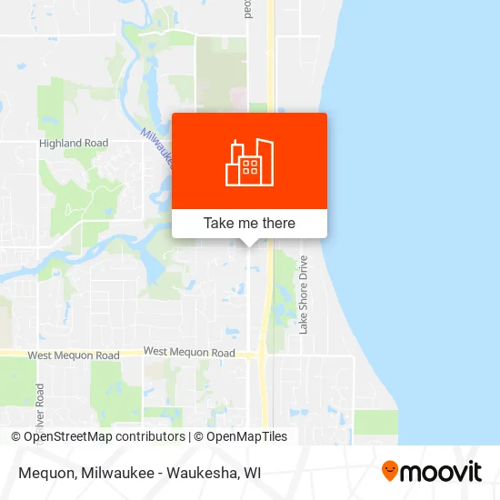 Mequon map