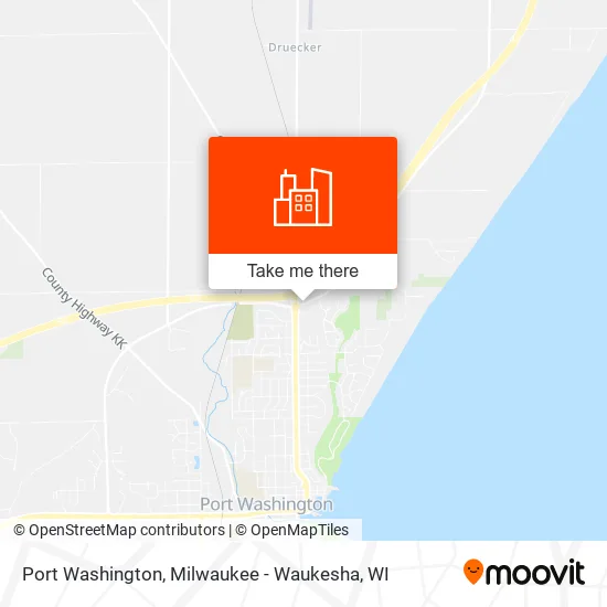 Port Washington map