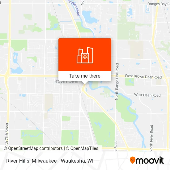 River Hills map