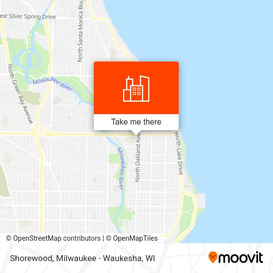 Shorewood map