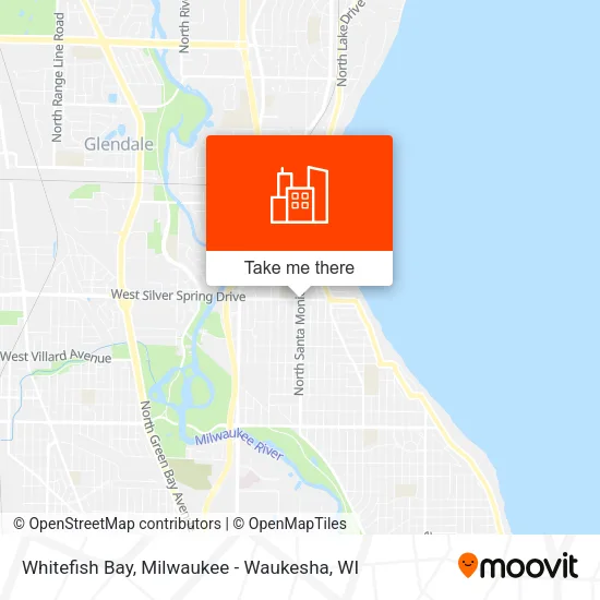 Whitefish Bay map
