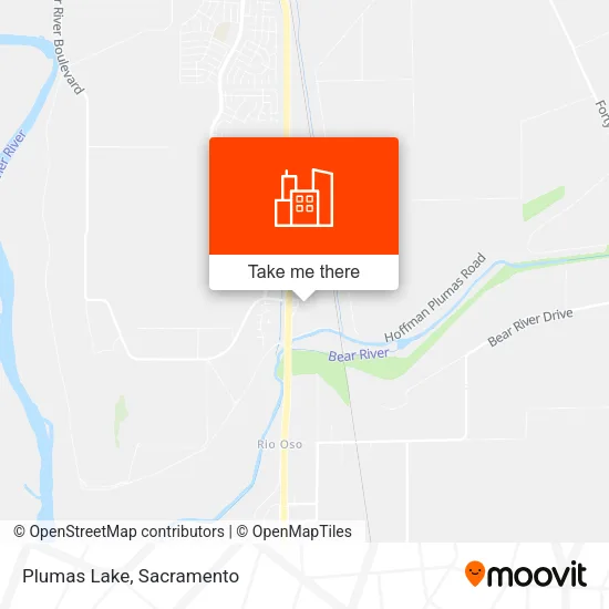 Plumas Lake map