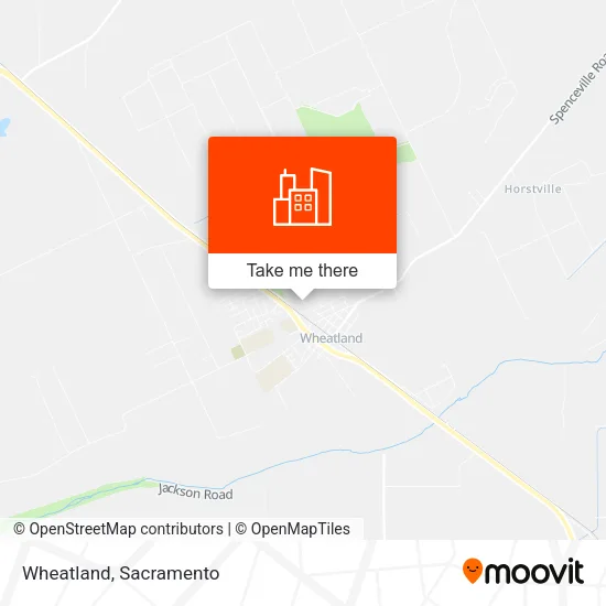 Wheatland map