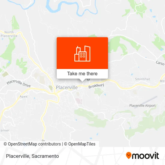 Placerville map