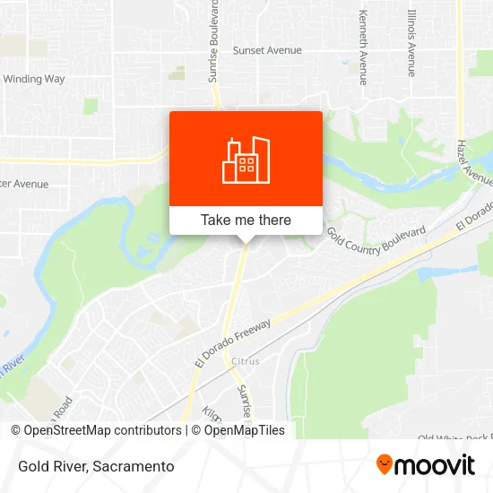 Gold River map