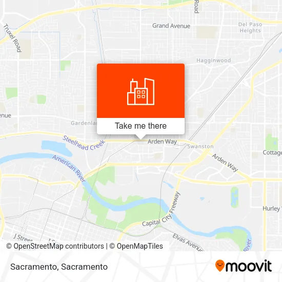 Sacramento map