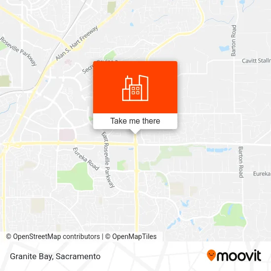 Granite Bay map