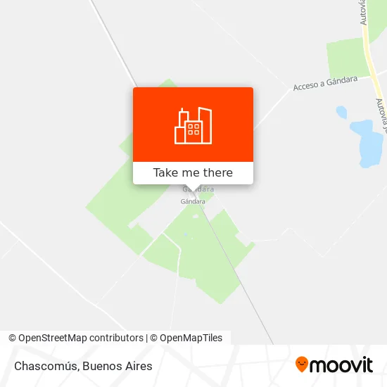 Chascomús map
