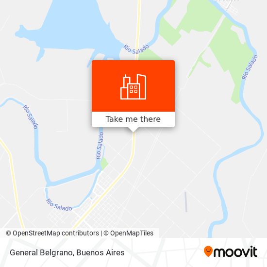 Mapa de General Belgrano