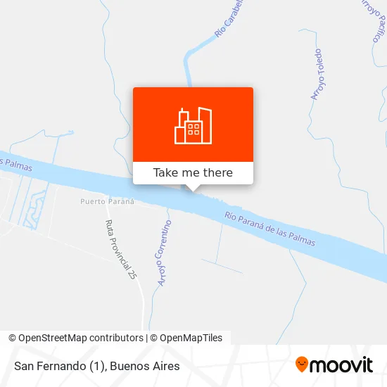 San Fernando (1) map