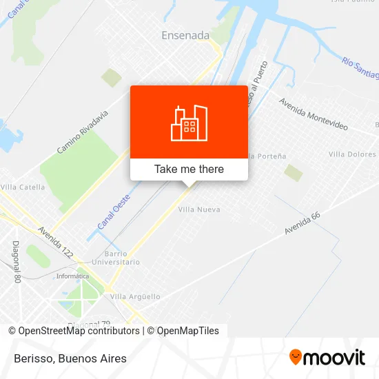 Berisso map