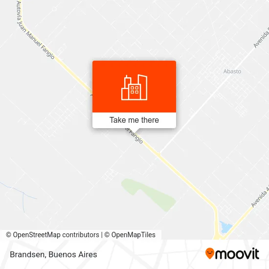 Brandsen map