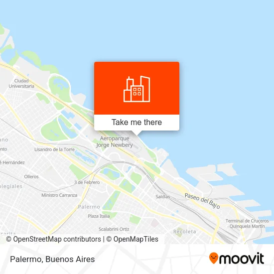 Palermo map