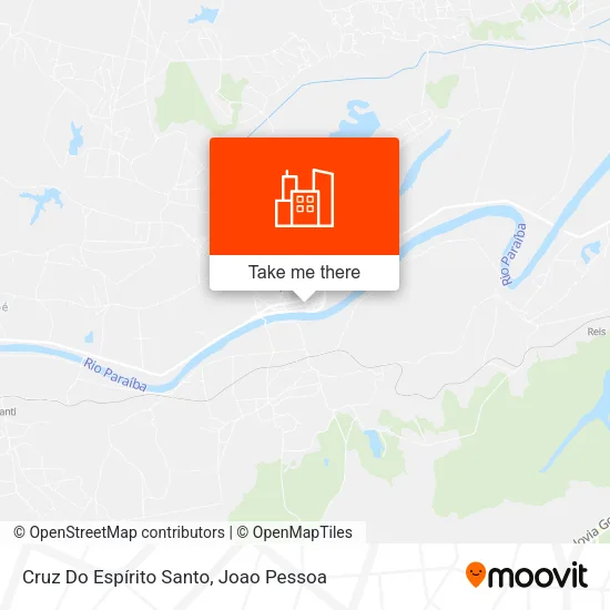 Cruz Do Espírito Santo map