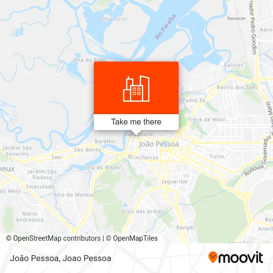 João Pessoa map